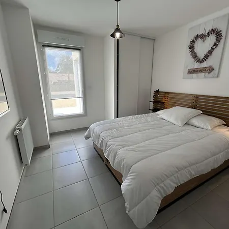 Apartment Moderne 3 Pieces, 5/6 Couchages, Proche Ocean Avec Jardin Et Parking Prive - Fr-1-224c-315